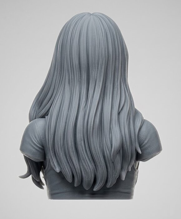 Lily Phillips bust 3D STL Model — view 6