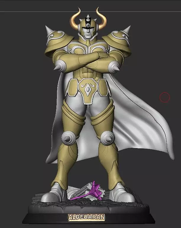 Saint Seiya Aldebaran Touro - Taurus 3D STL Model
