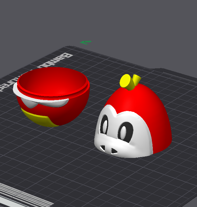 Fuecoco Easter Egg - Pokemon 3D STL Model — view 2