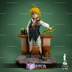 Meliodas Broken Sword 3D Printer Files STL Model