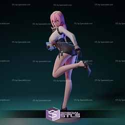 Yanagi Zenless Zone Zero Sculptures 3D Printing STL Model