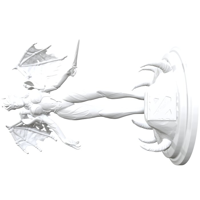 queen of pain dota 2 3D STL Model — view 4