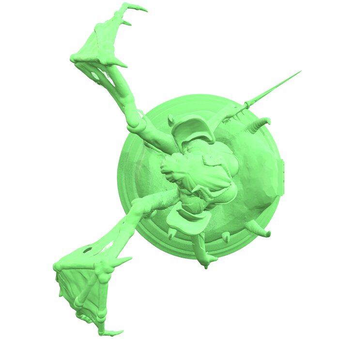 queen of pain dota 2 3D STL Model — view 6