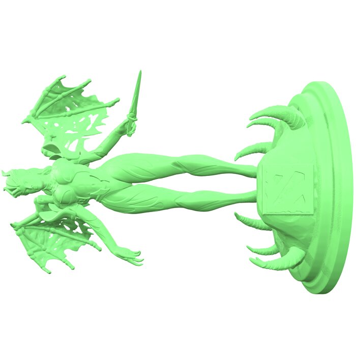 queen of pain dota 2 3D STL Model — view 7