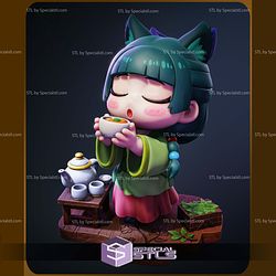 Chibi Maomao Apothecary Diaries V2 STL Files 3D Model