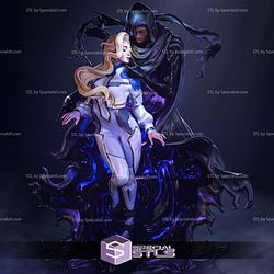 Cloak Dagger Marvel Rivals 3D Printer Files STL Model
