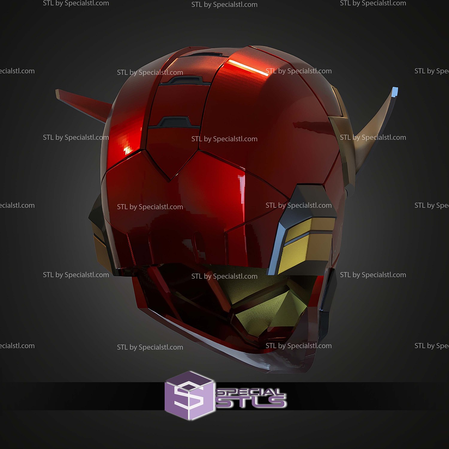 Cosplay STL Files Iron Man Tokon 3D Model — view 2
