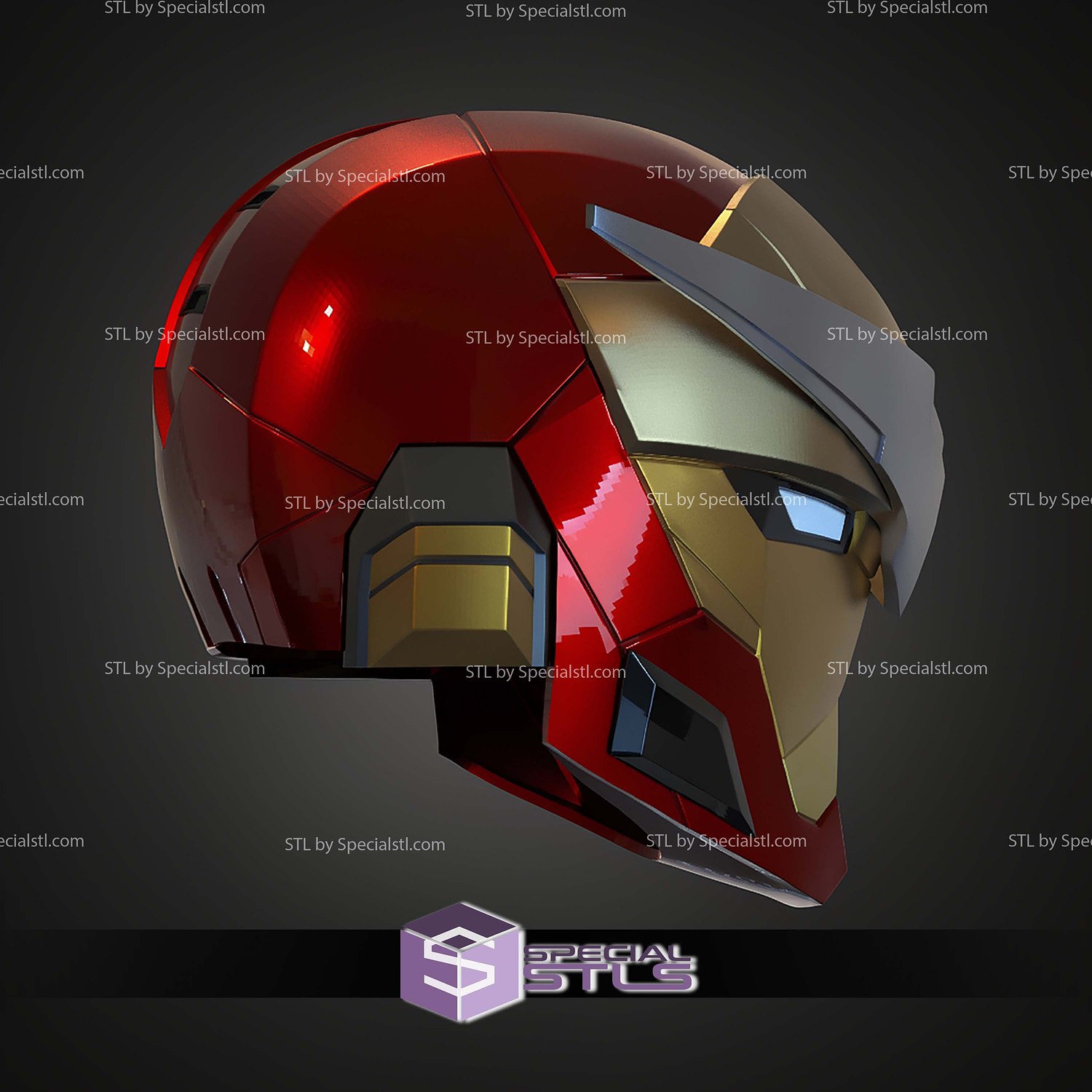Cosplay STL Files Iron Man Tokon 3D Model — view 7