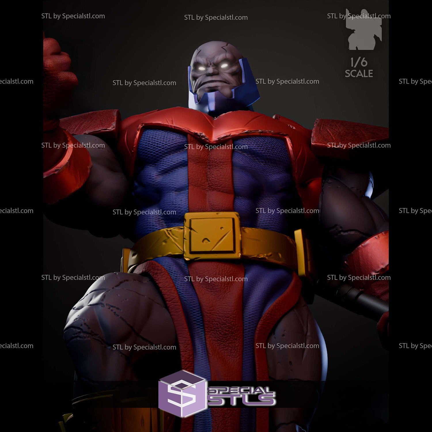 Terrax the Tamer Villains 3D Printer Files STL Model — view 5