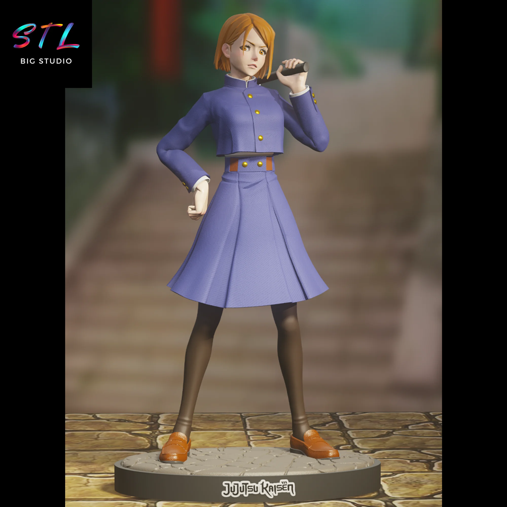 Nobara Kugisaki STL | Jujutsu Kaisen | 3D Printable Figure Model