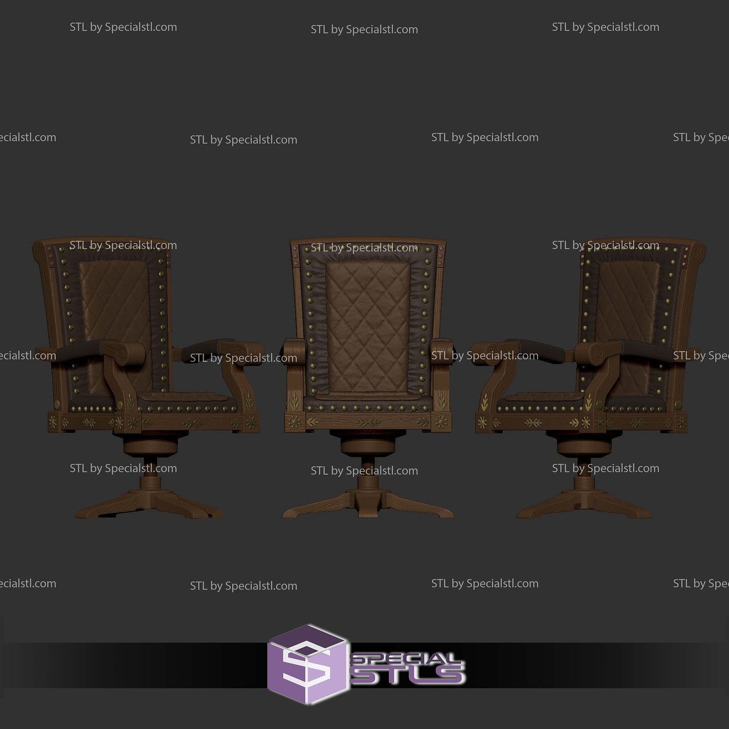 Stylize Godfather Digital STL Files 3D Model — view 8