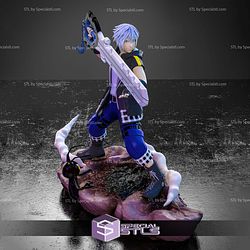 Riku Kingdom Hearts V2 Sculptures 3D Printing STL Model