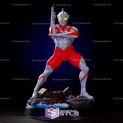 Ultraman 1-10 STL Files 3D Model