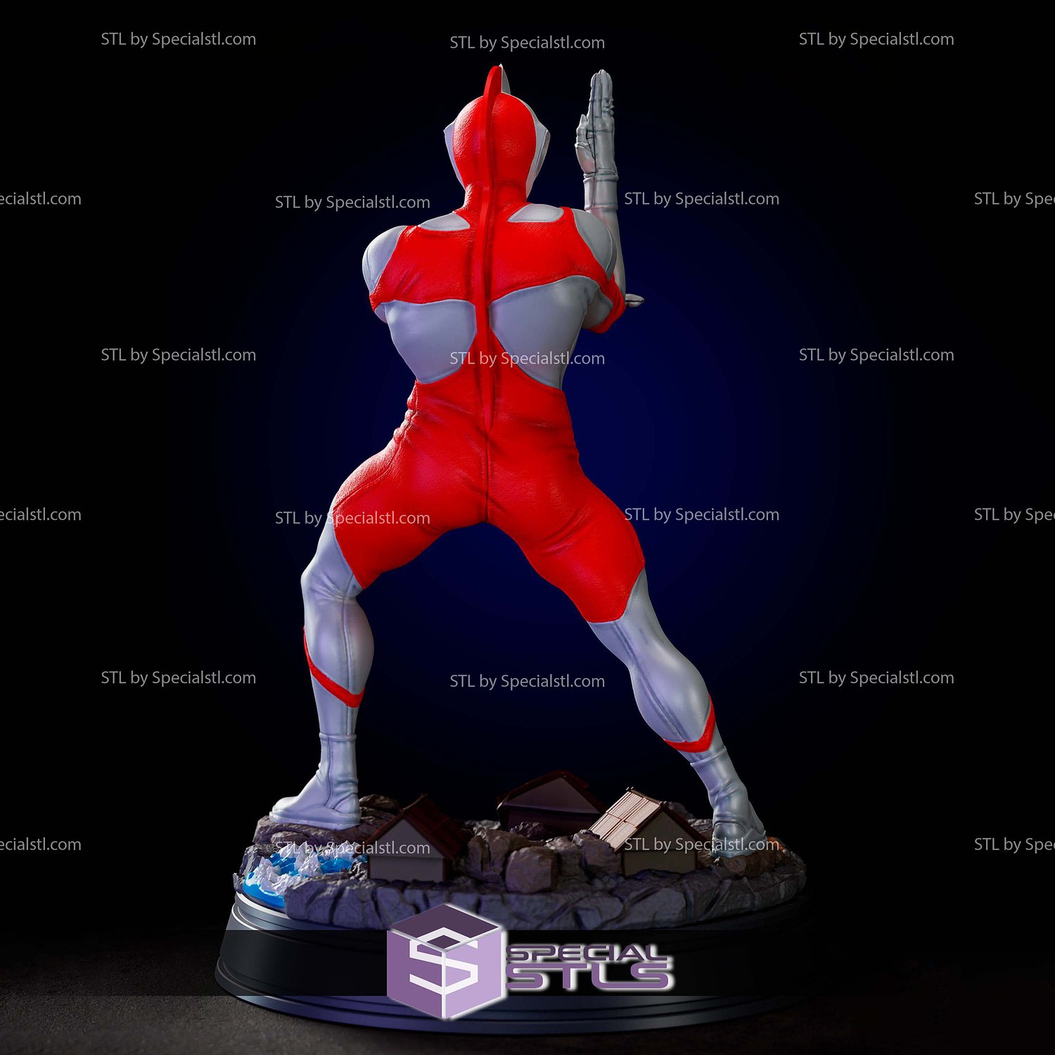 Ultraman 1-10 STL Files 3D Model — view 3