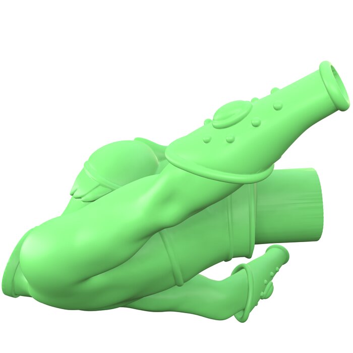 She-Ra 75mm Miniature 3D STL Model — view 7