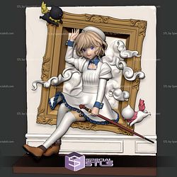 Kotoko Iwanaga Frame Version STL Files 3D Model