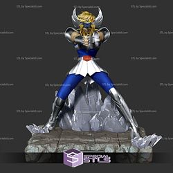 Cygnus Hyoga Rock Base Saint Seiya 3D Printer Files STL Model