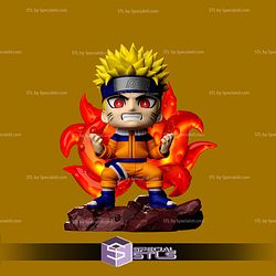 Naruto Nine Tails Chibi STL Files 3D Model