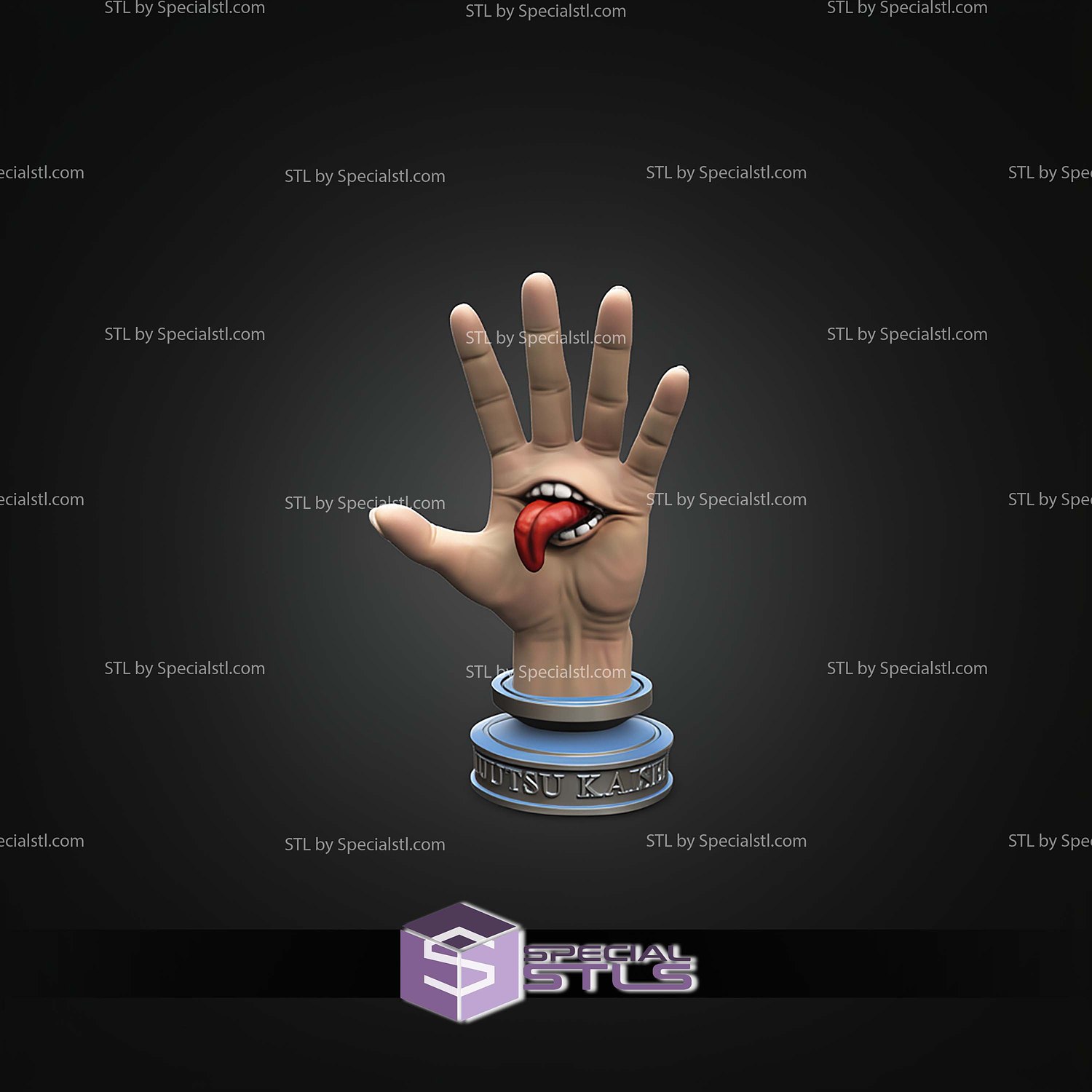 Yuji Itadori Hand STL Files 3D Model — view 2