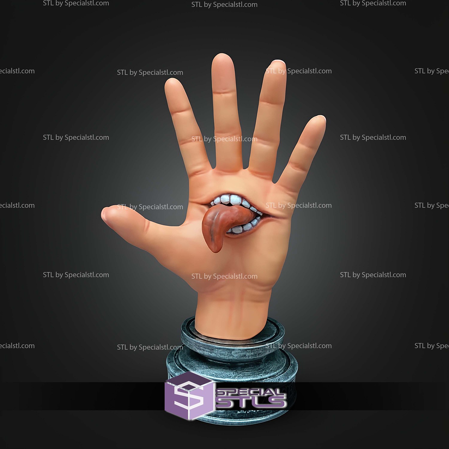 Yuji Itadori Hand STL Files 3D Model — view 7