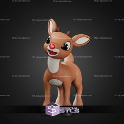 Life Size Rudolph STL Files 3D Model