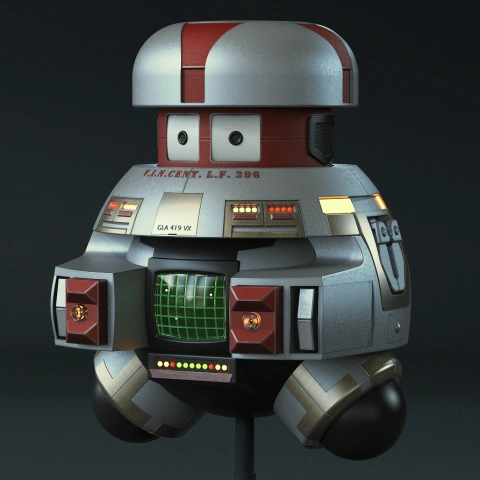 V.I.N.CENT 3D Printer Files | Assembly + Action STL Model