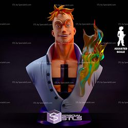 Marco the Phoenix Bust 3D Printer Files STL Model