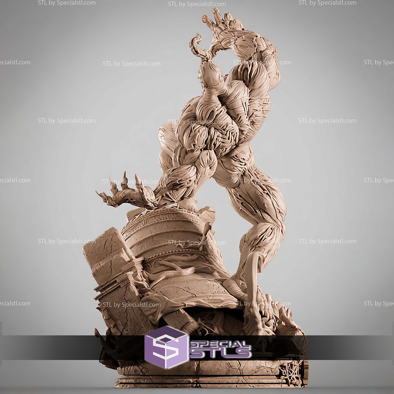 Carnage 611mm Battle 2025 STL Files 3D Model — view 3