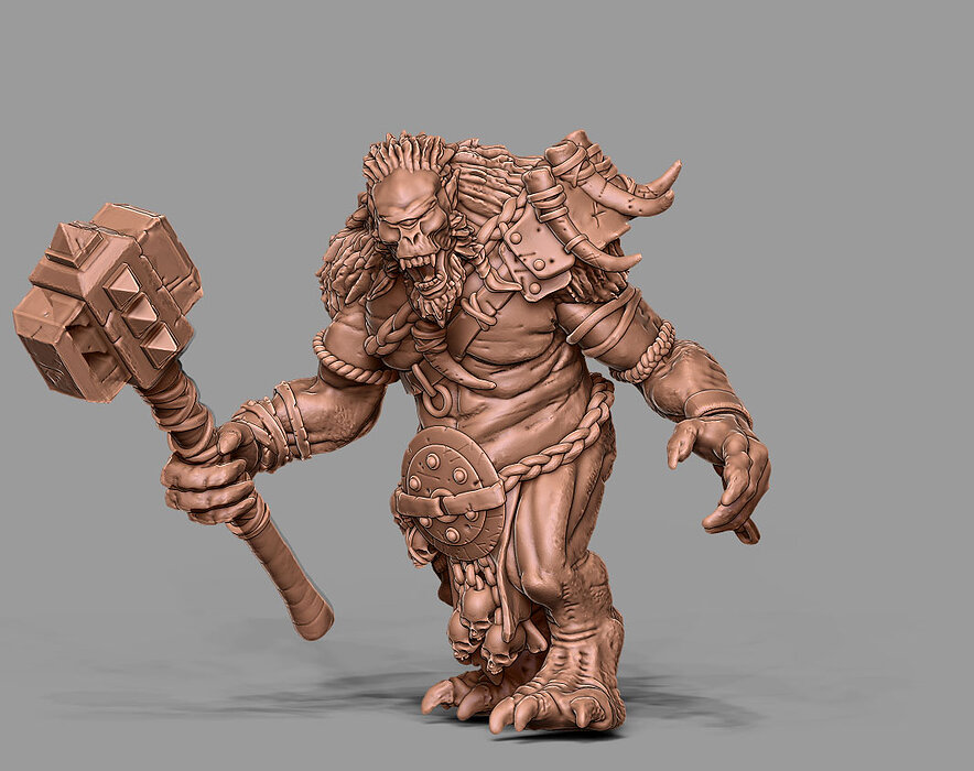 Cyclope 3D print model - 64mm STL Model — view 2