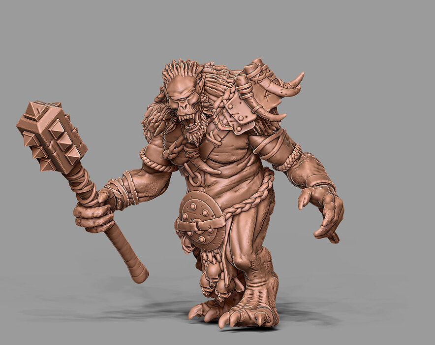 Cyclope 3D print model - 64mm STL Model — view 3