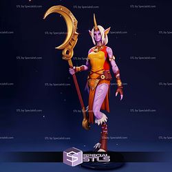 Soraka League of Legends Digital STL Files 3D Model