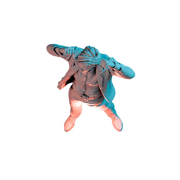 Bully Magee VII - Resin Miniature Figurine 3D STL Model — view 6