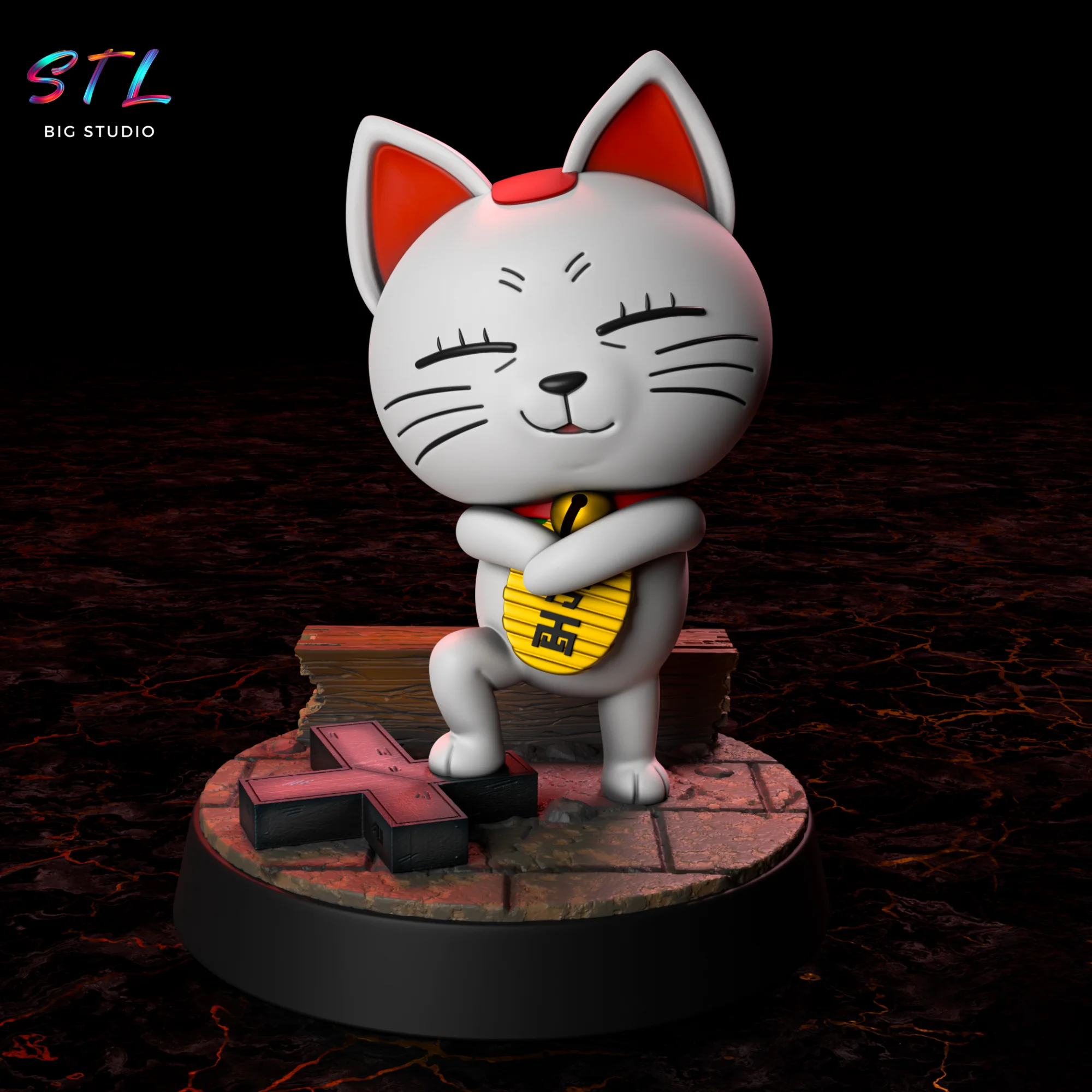 Turbo Granny STL | 3D Printable Figure | Dan Da Dan Model — view 1