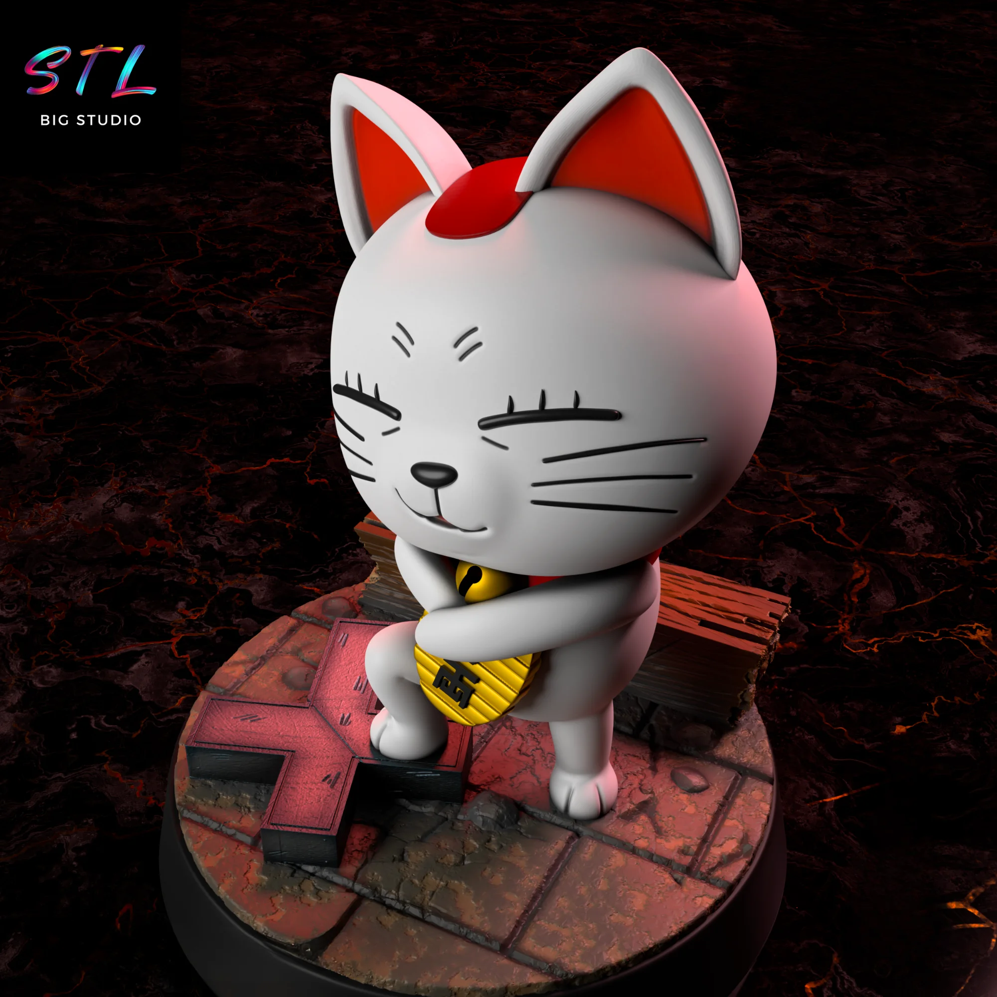 Turbo Granny STL | 3D Printable Figure | Dan Da Dan Model — view 3