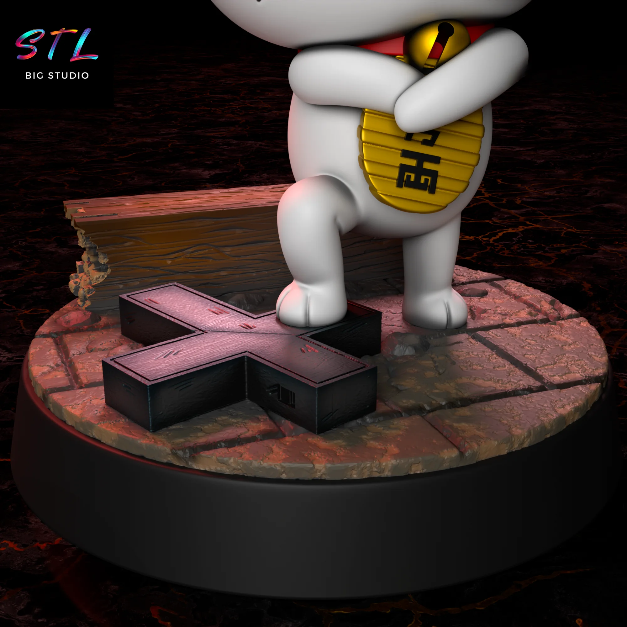 Turbo Granny STL | 3D Printable Figure | Dan Da Dan Model — view 4