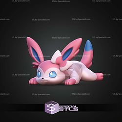 Super Basic STL Flexi Sylveon V2 3D Model
