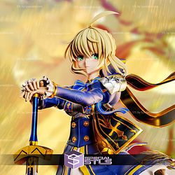 Saber Fate GO Honkai Star Rail STL Files 3D Model