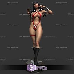 Vampirella Glass of Blood Digital STL Files 3D Model