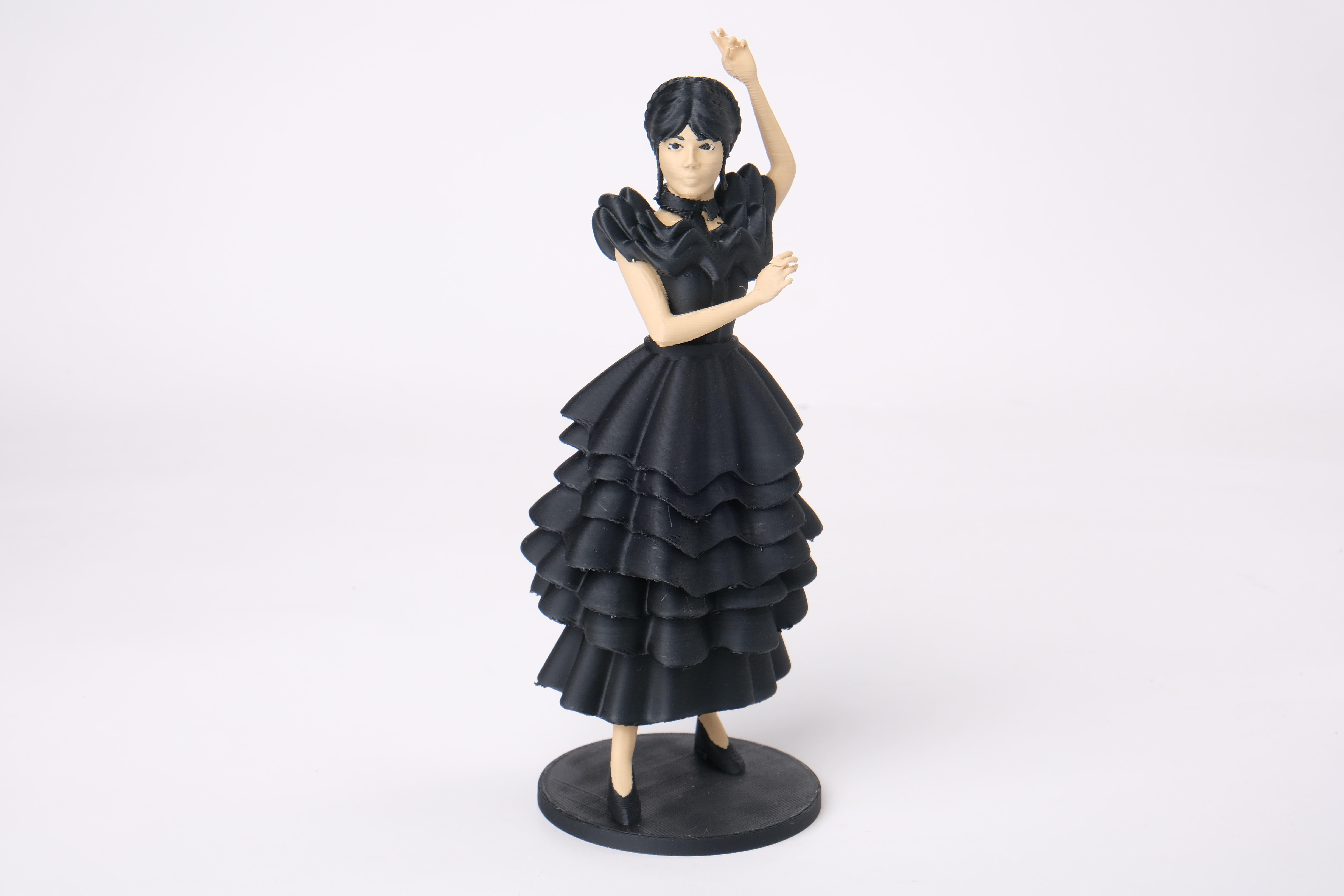 The Addams Family - Wednesday Addams Figurine 3D 3MF Model