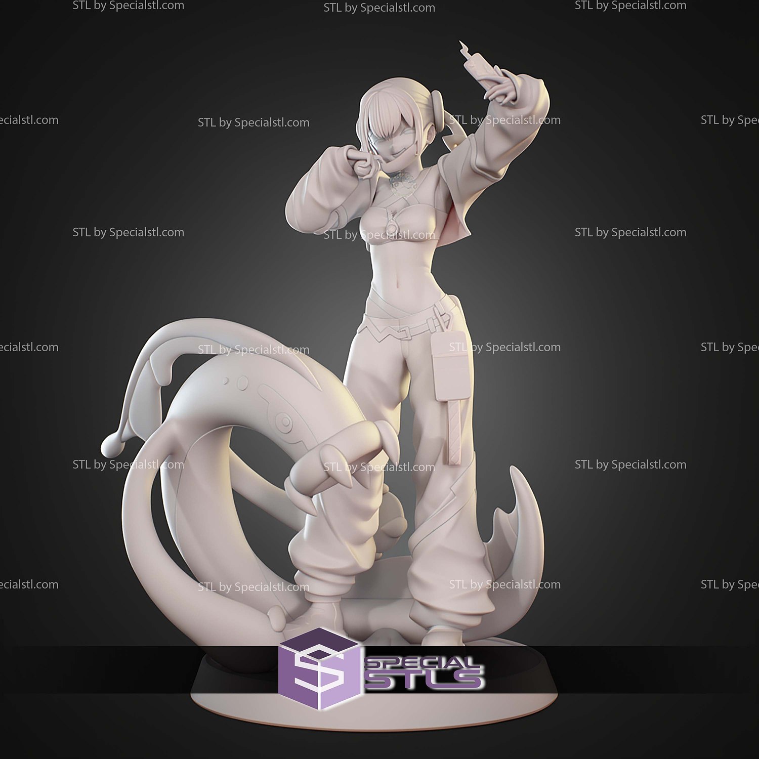 Canari Pokemon Legends STL Files 3D Model — view 5