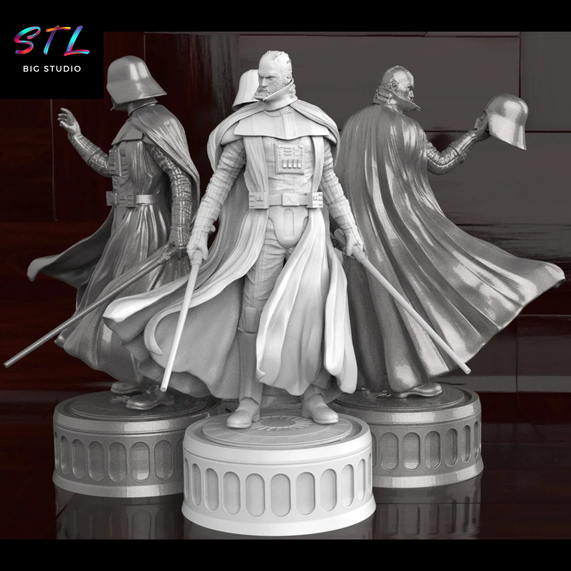 Darth Vader STL | Star Wars | 3D Printable Model Model — view 2
