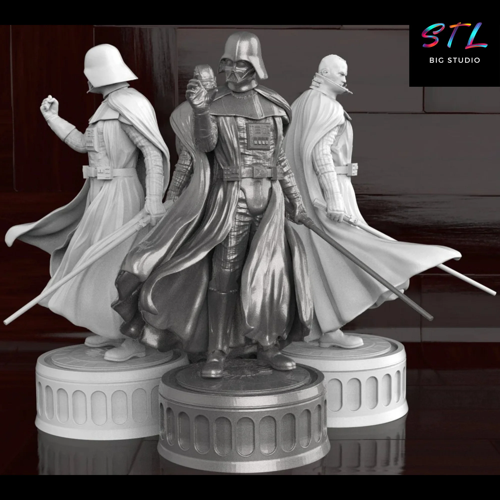 Darth Vader STL | Star Wars | 3D Printable Model Model — view 3