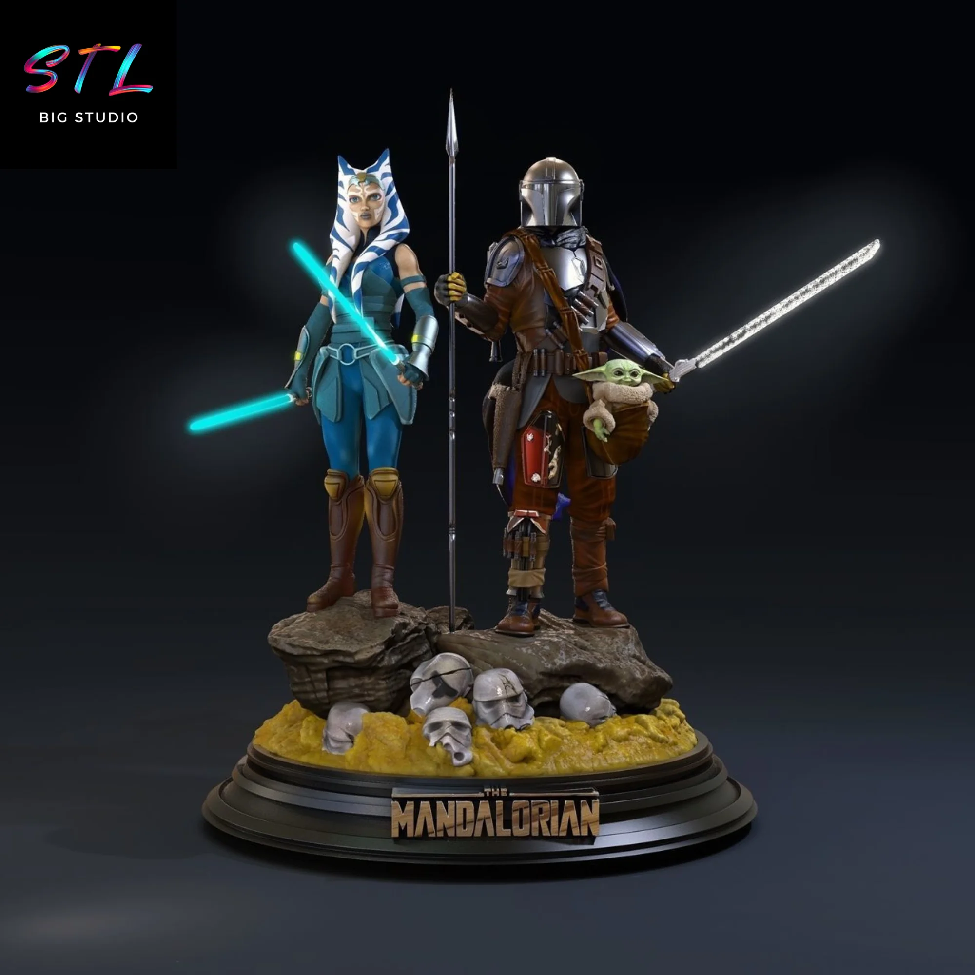 Darth Vader STL | Star Wars | 3D Printable Model Model — view 8