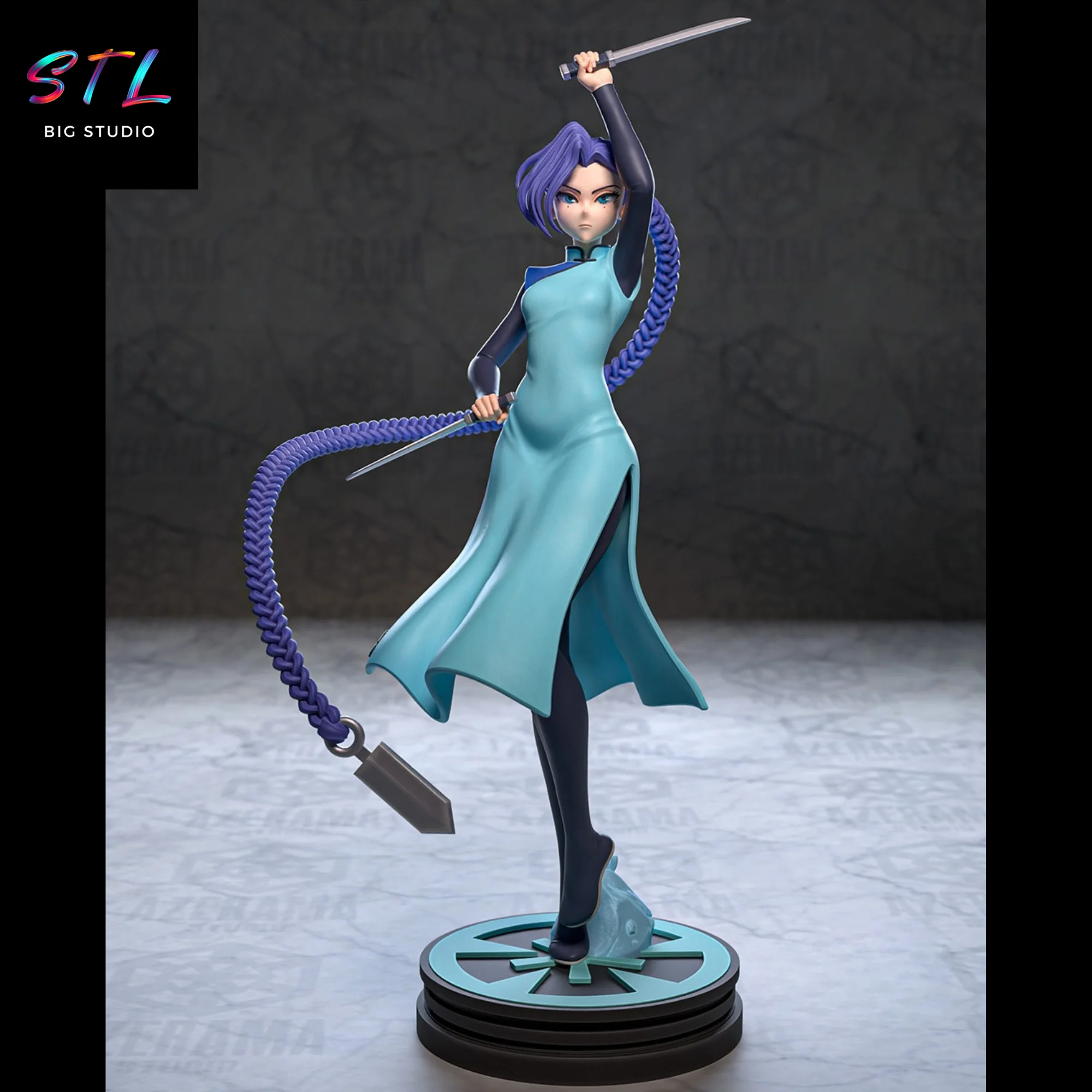 Thirteen STL | Scissor Seven | Stunning 3D Print Figure Model