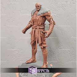 Sagat Street Fighter Standalone 3D Printer Files STL Model