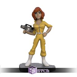 Disney Infinity Style STL Collection - April O Neil 3D Model