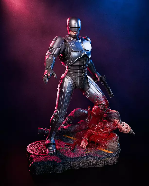 ROBOCOP  Cyber Law Enforcer of the Rings 3D STL Model