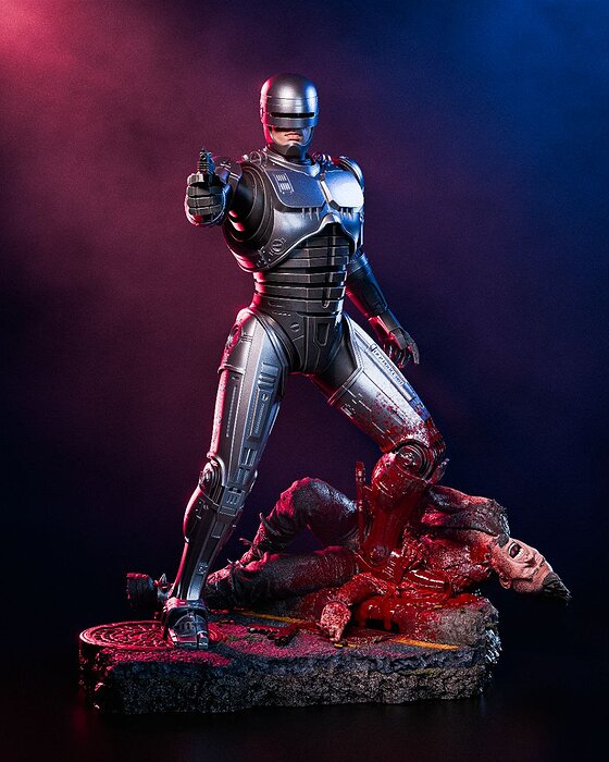 ROBOCOP  Cyber Law Enforcer of the Rings 3D STL Model — view 2