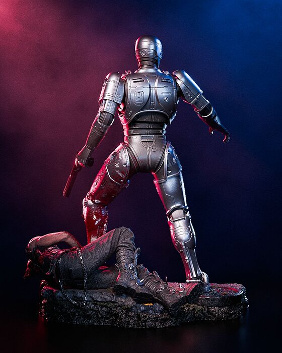 ROBOCOP  Cyber Law Enforcer of the Rings 3D STL Model — view 3