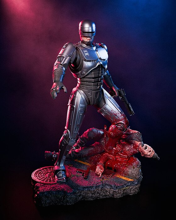 ROBOCOP  Cyber Law Enforcer of the Rings 3D STL Model — view 4